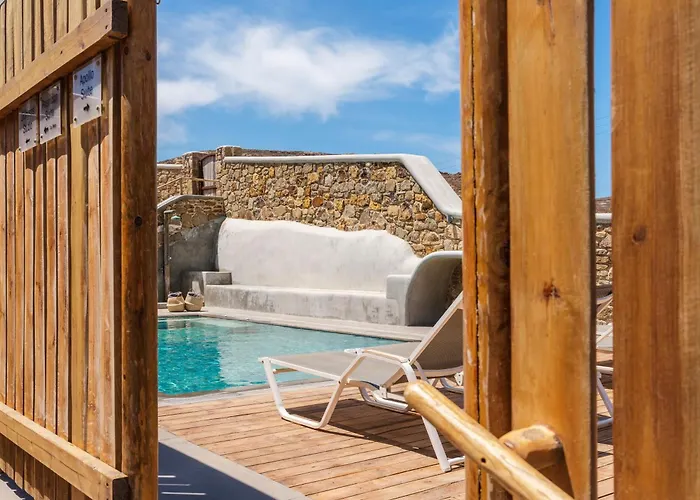 Апарт-отель Mykonian & Merchia Beach