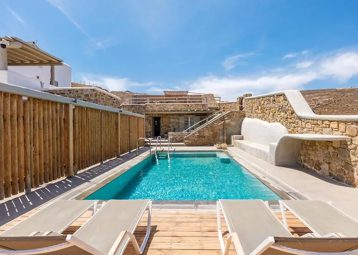 아파트호텔 Mykonian & Merchia Beach